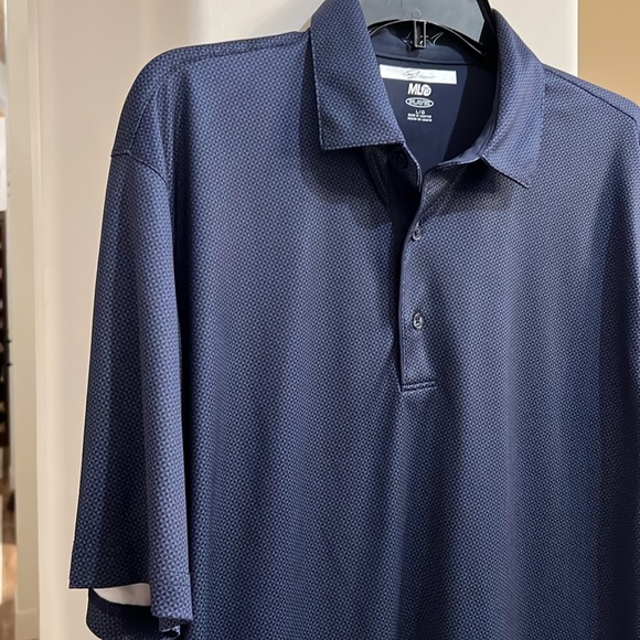 Mens Blue Greg Norman Golf Shirt Size Large - Picture 3 of 6